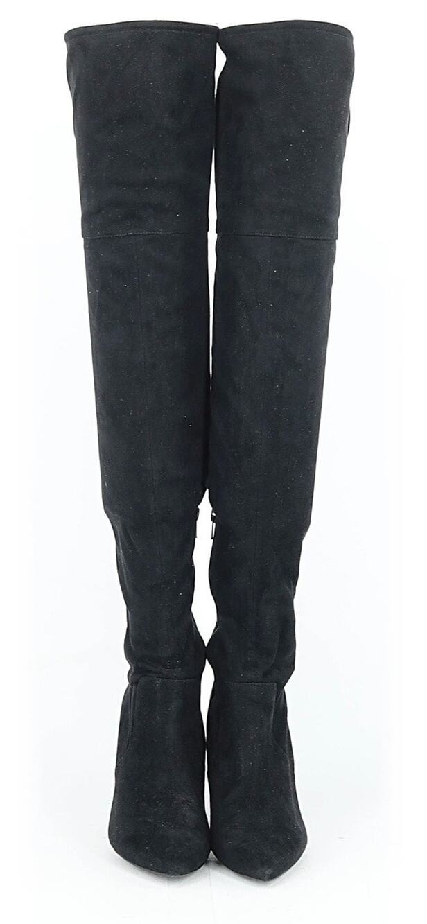 ALDO Asteille Over The Knee Boots in Black Suede -US 7.5